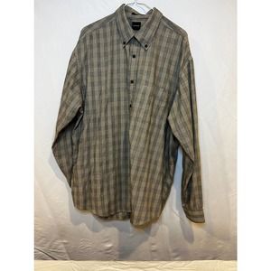 Arrow Plaid Button Down